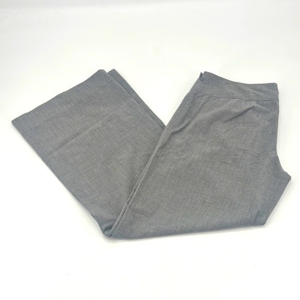 UEC Limited gray lowrise side zip dress pants wide leg size 4